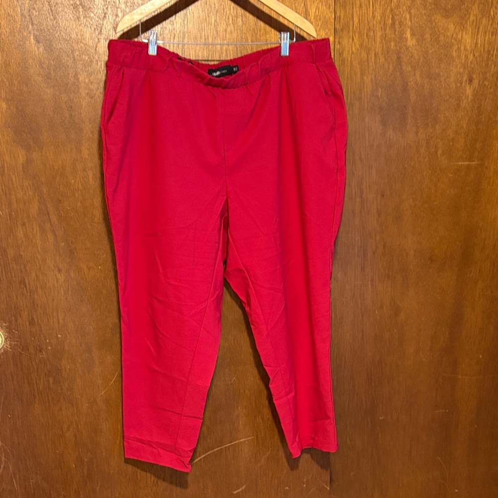 Torrid Pull On Red Pants